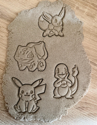 Keksausstecher Set Pokemon